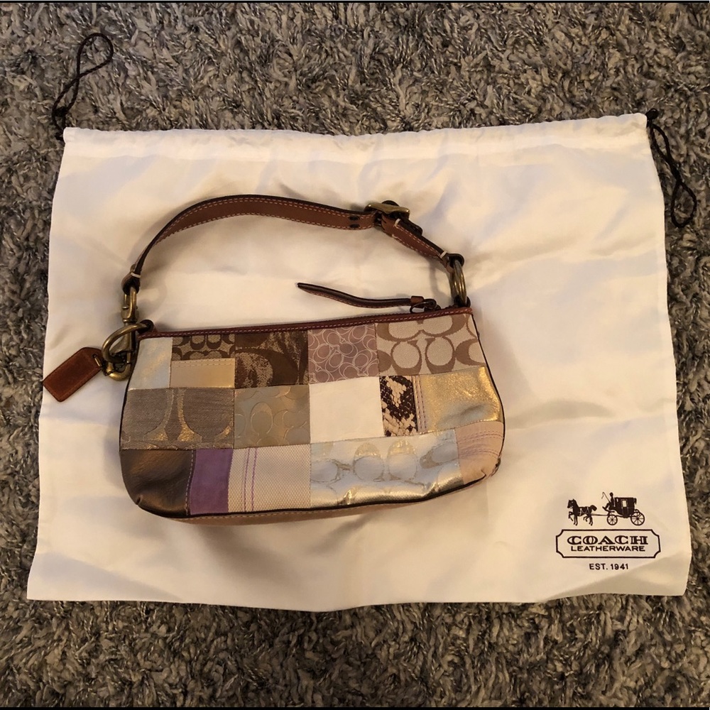 Coach patchwork bag